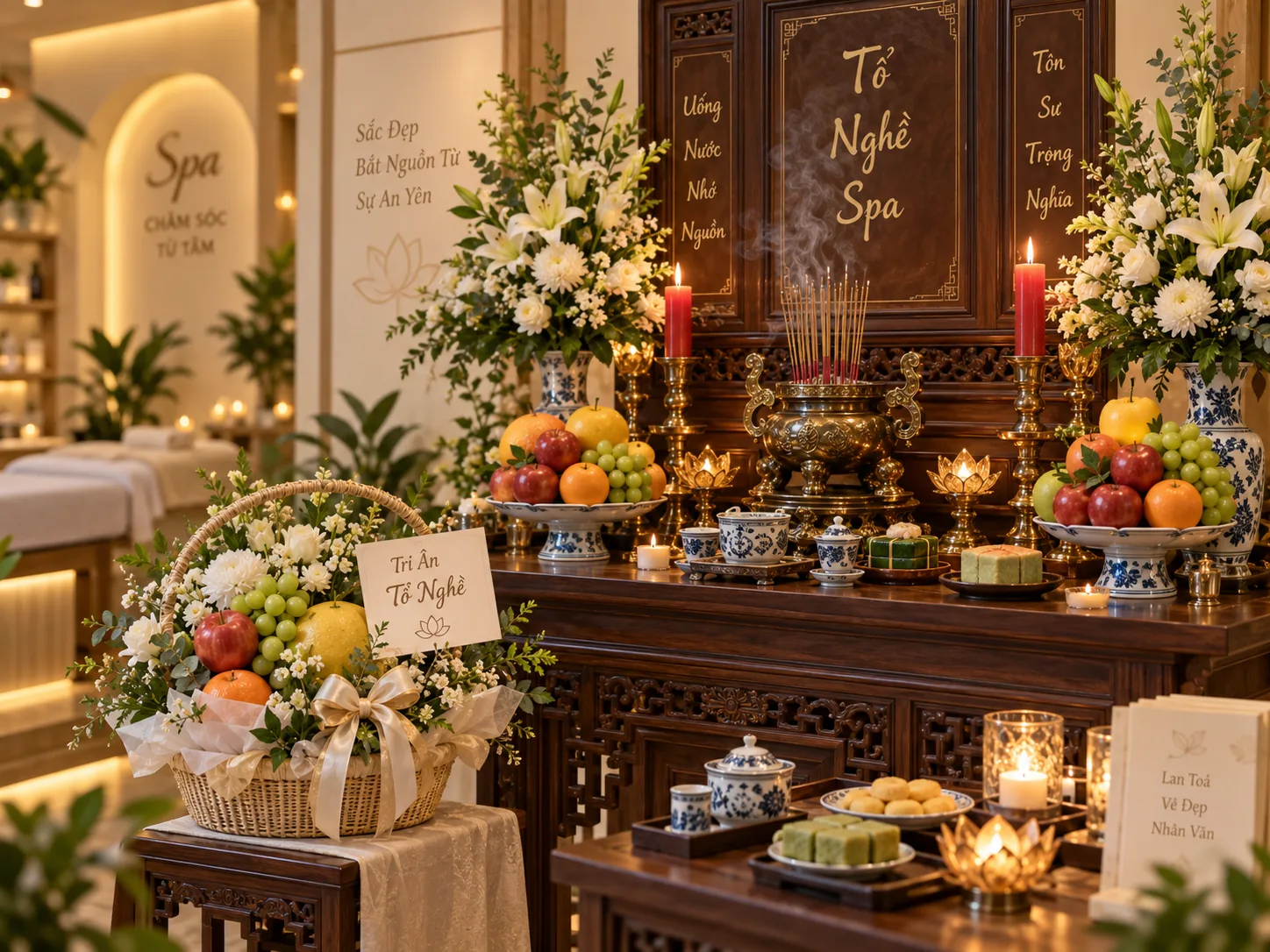 Lễ Giỗ Tổ Spa Thẩm mỹ viện